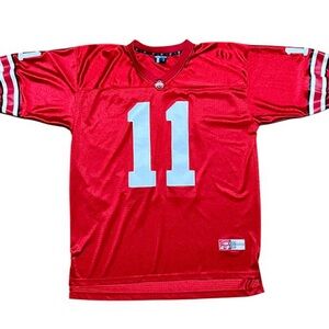 Ohio State Buckeyes NCAA Silver Knight #11 Vintage Jersey